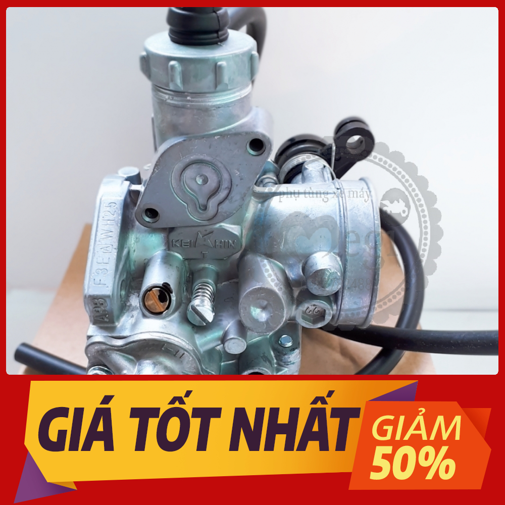 [HCM]bình xăng con chế hòa khí 125cc