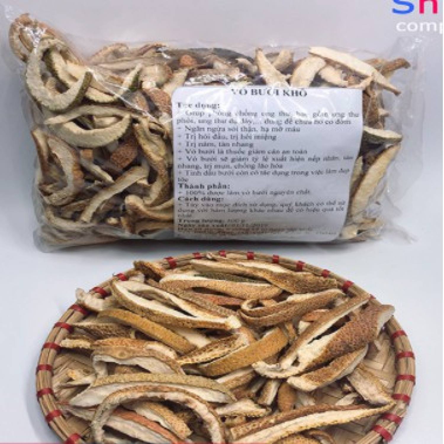 100gr vỏ bưởi khô hàng chuẩn lᴏại 1