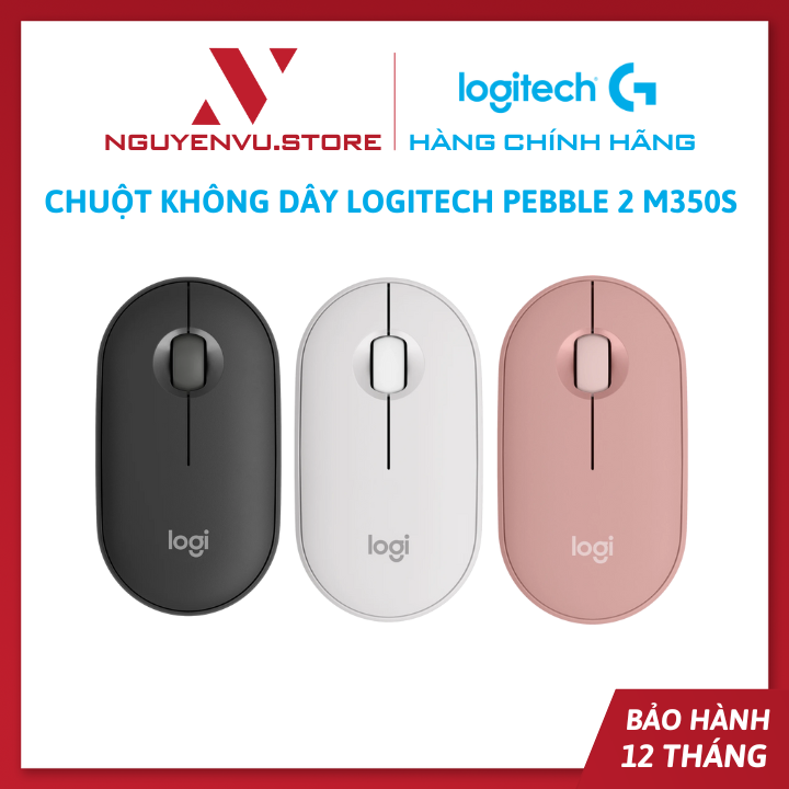 Logitech Pebble 2 m350s wireless mouse | silent | Bluetooth-authentic