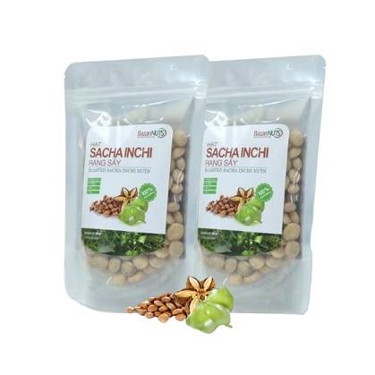 Nhân hạt Sachi đã rang chín ăn liền 500Gr