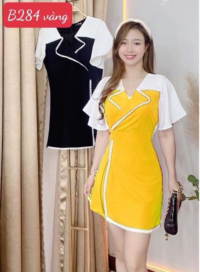 SÉT ĐẦM KÈM QUẦN XINH XẮN