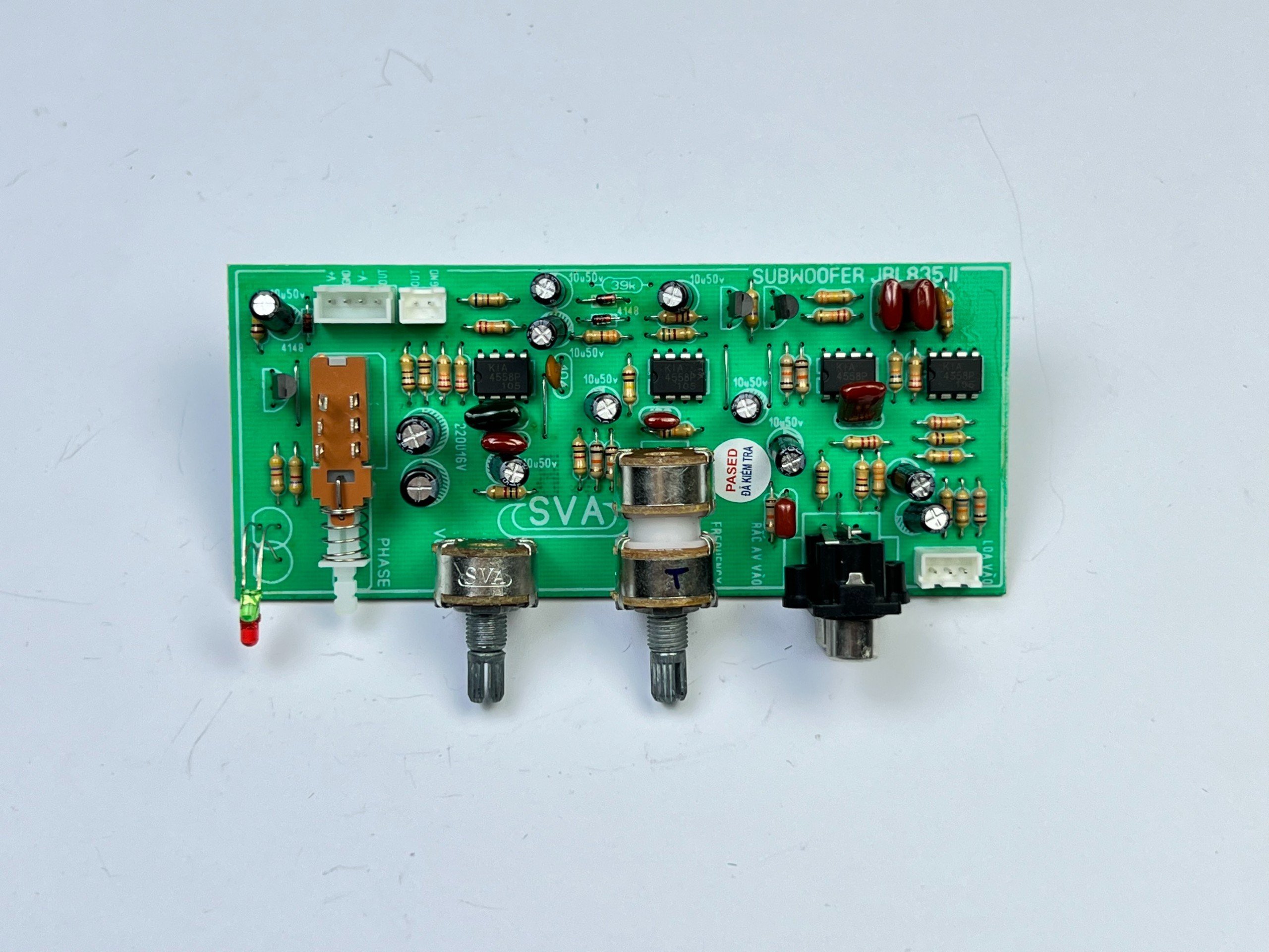 MẠCH LỌC SUB - MẠCH LỌC TÍN HIỆU - JBL 835 - 1 MẠCH