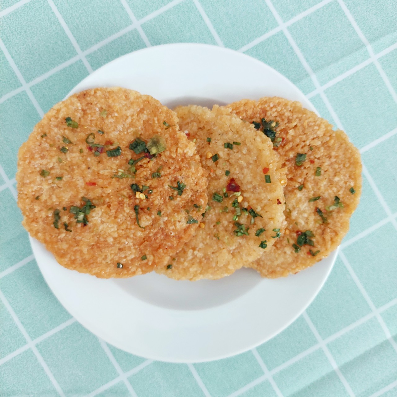 Cơm cháy mắm hành đồ ăn vặt An Nhiên