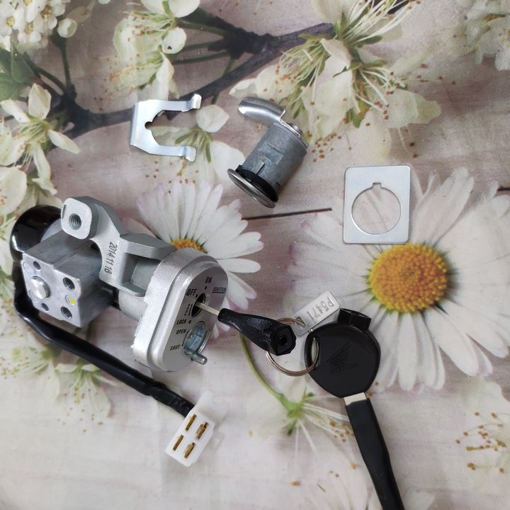 Ổ khóa xe máy thông minh - khóa xe Wave RSX ( khóa xe các đời xe RSX )