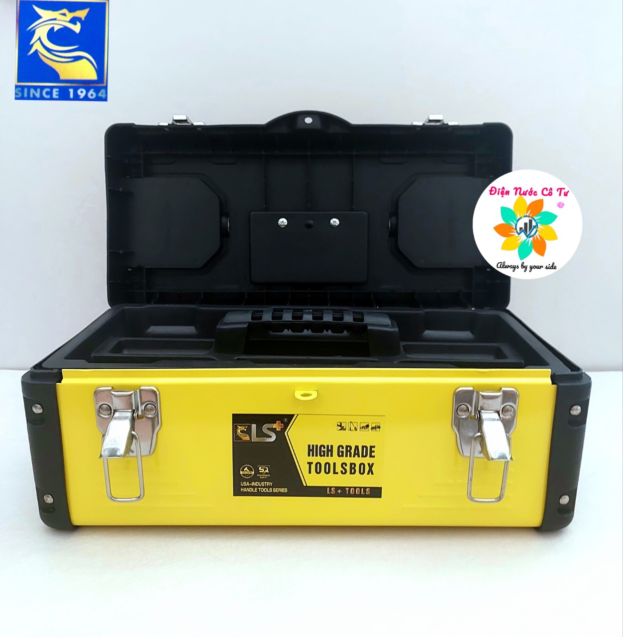 Thùng đồ nghề Hộp đồ nghề Sắt 20inch LS