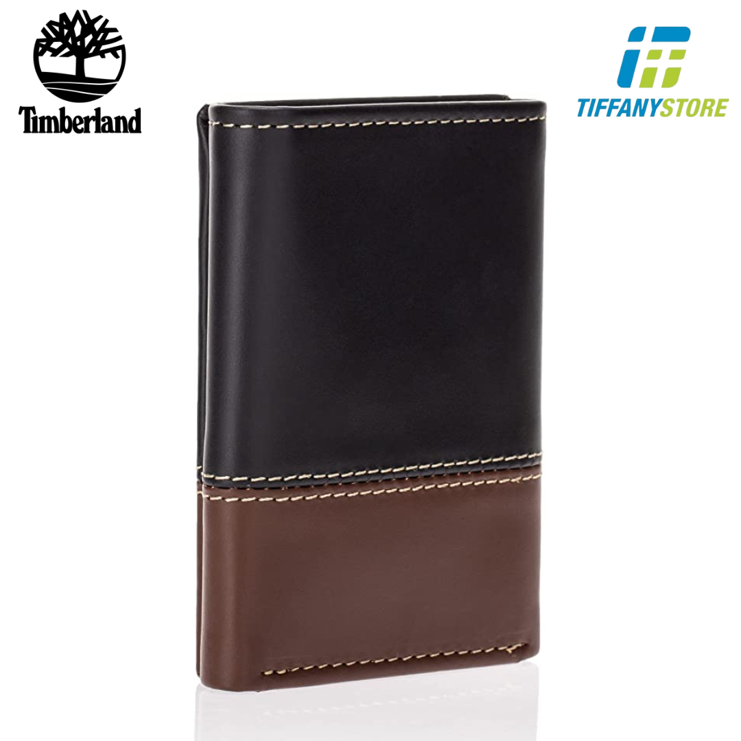 Ví nam Timberland Men's Genuine Leather Rfid Blocking Trifold Security Wallet