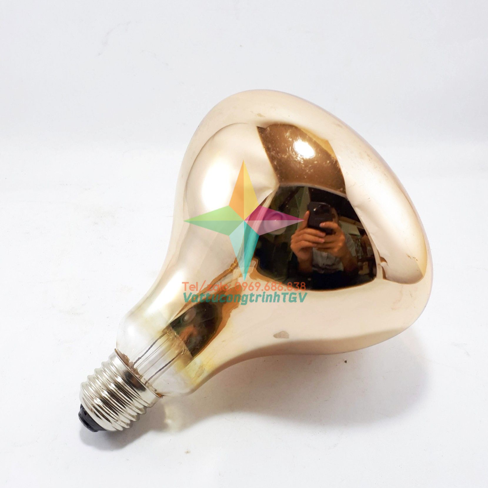 Bóng đèn sưởi 220v - 275w đui E27 thay thế