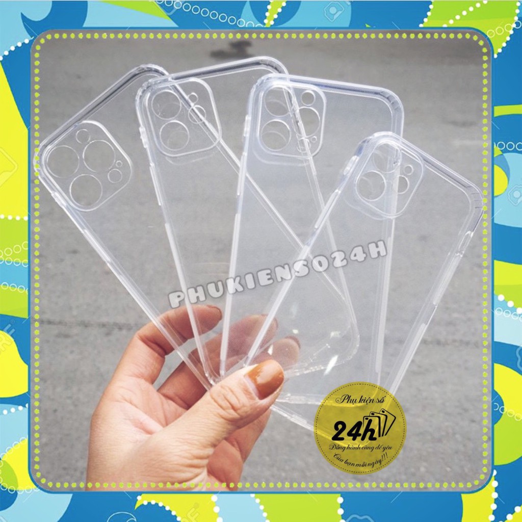 Ốp Dẻo Trong Xịn Kasn Bảo Vệ Camera Cho Iphone 12 / ip 12 Pro max / 11 / ip 11 pro / iphone 11 pro max Hàng cao cấp