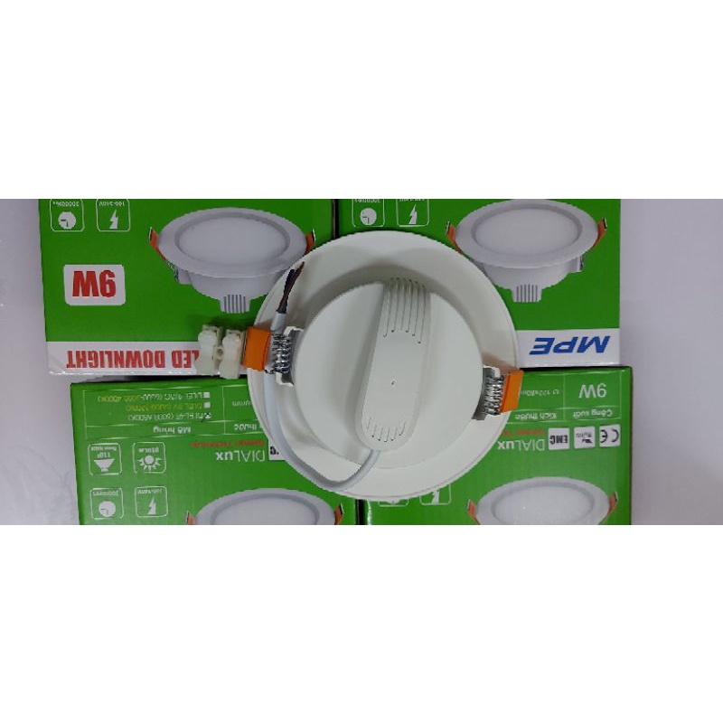 Đèn led âm trần Downlight ánh sáng trắng MPE 9W