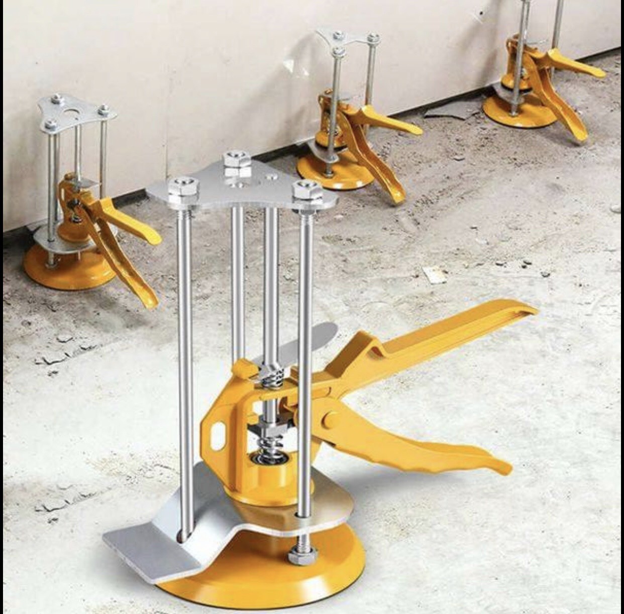 Bộ 2 kích kê nâng gạch, con đội lấy cốt gạch men