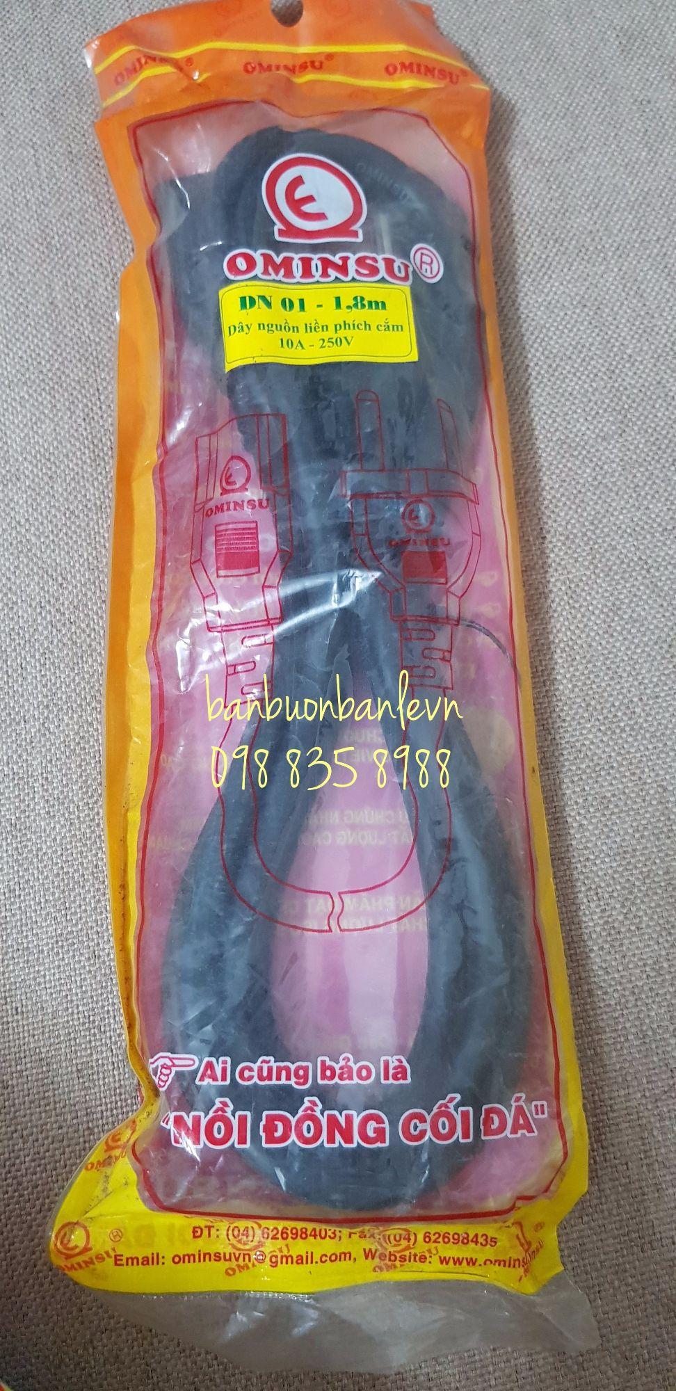 Dây nguồn liền phích cắm vinakip