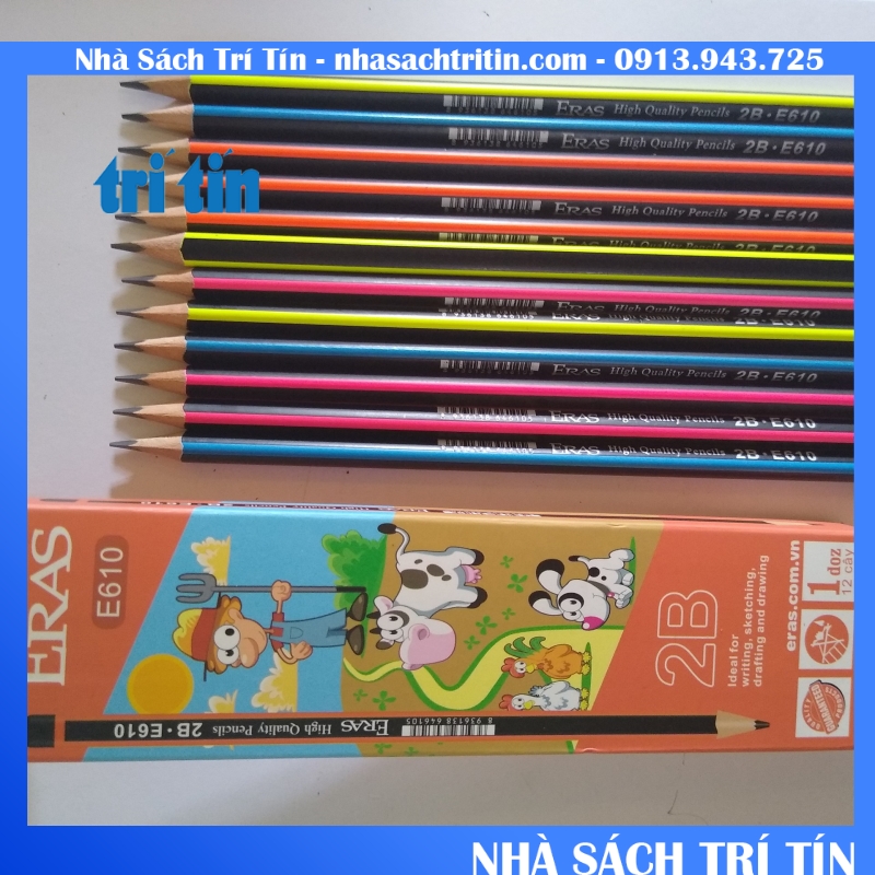 Bút chì ERAS E610 2B không gôm
