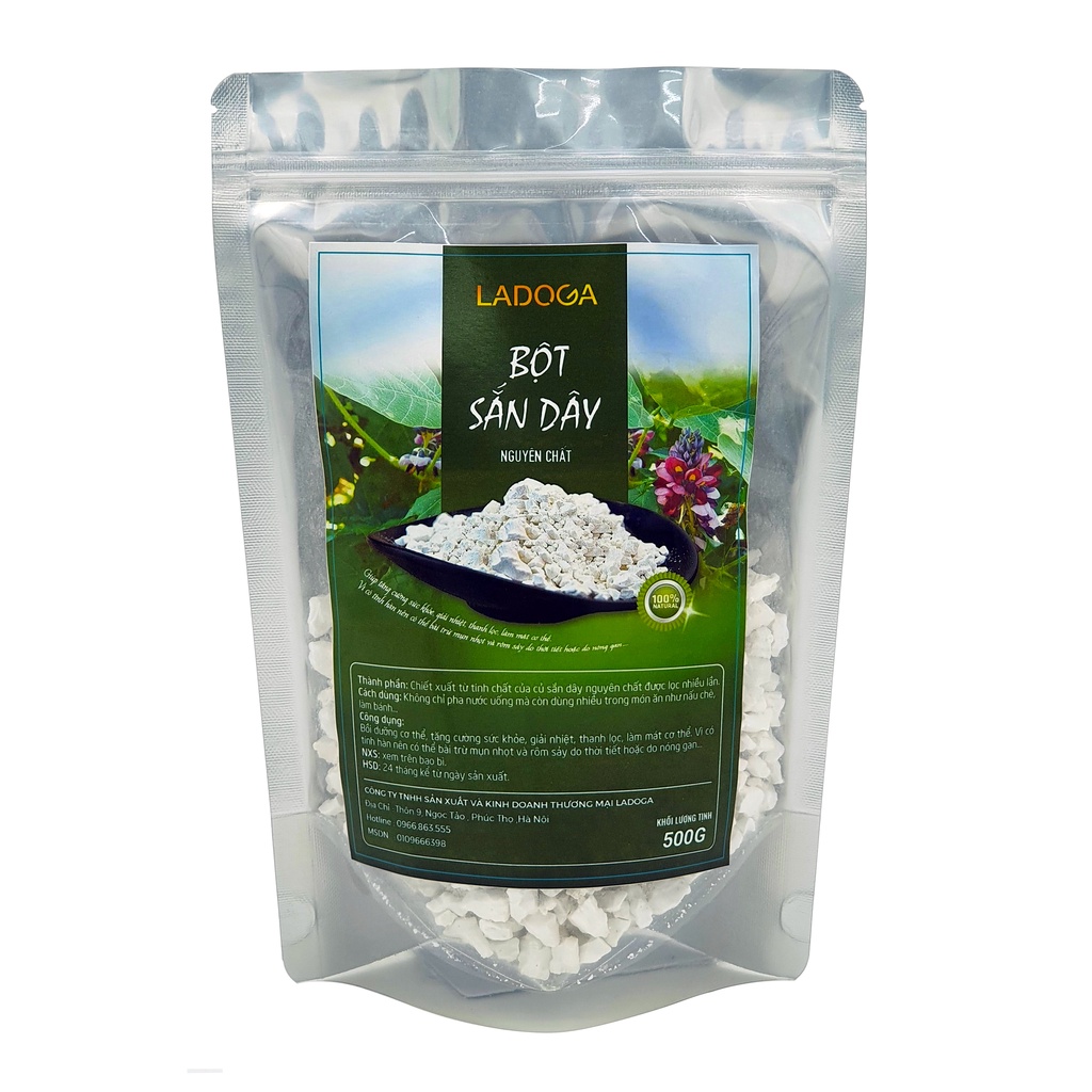 Bột sắn dây ta nguyên chất Ladoga