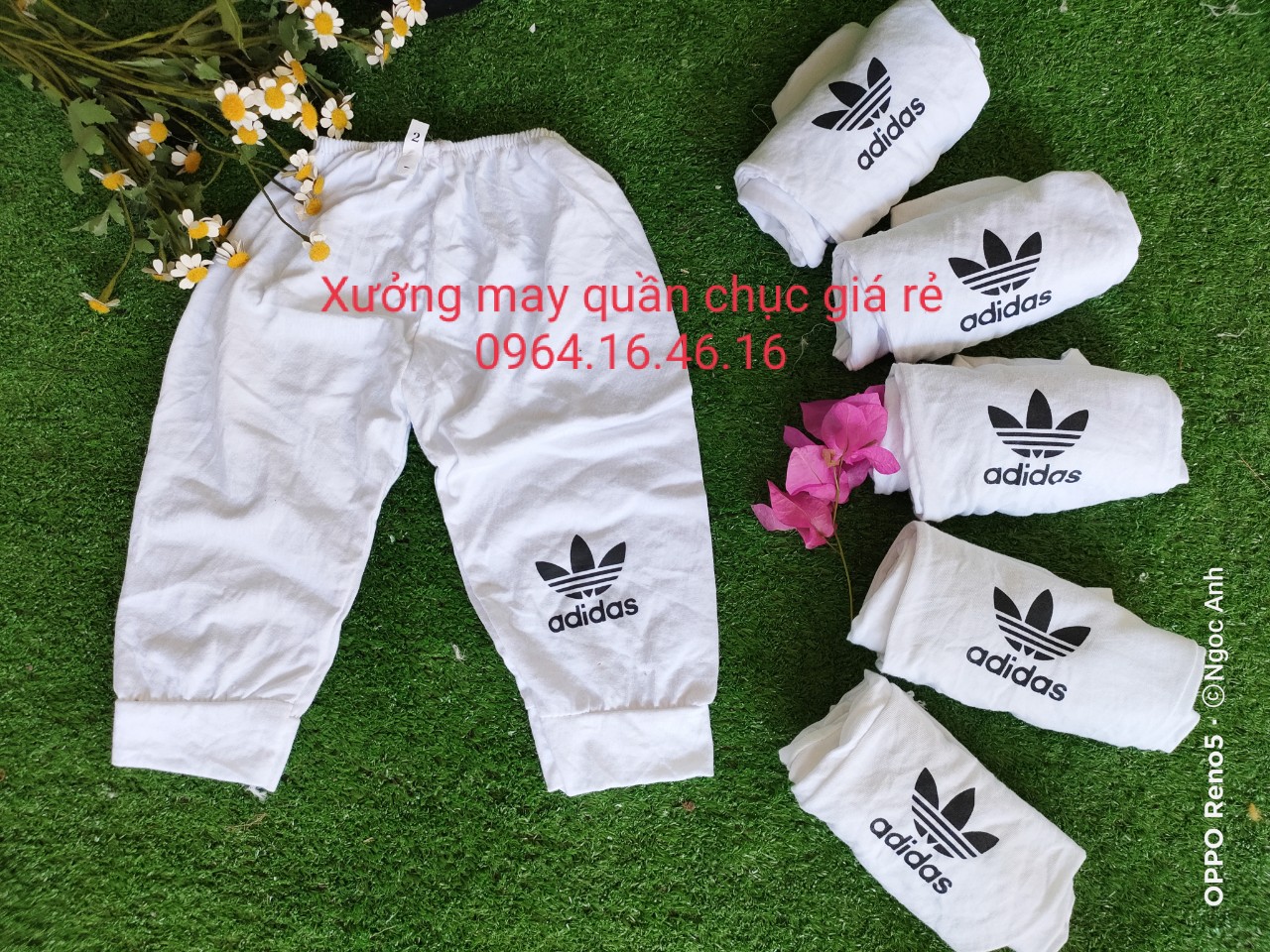 Set 10 quần dài trắng cho bé