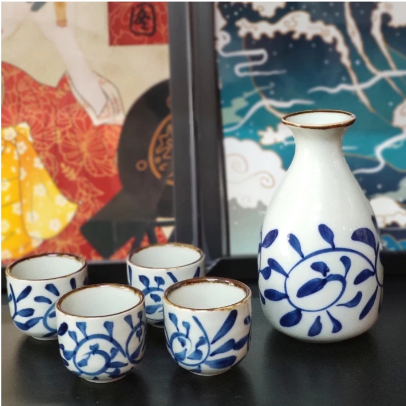 Bộ bình ly uống sake 300ml