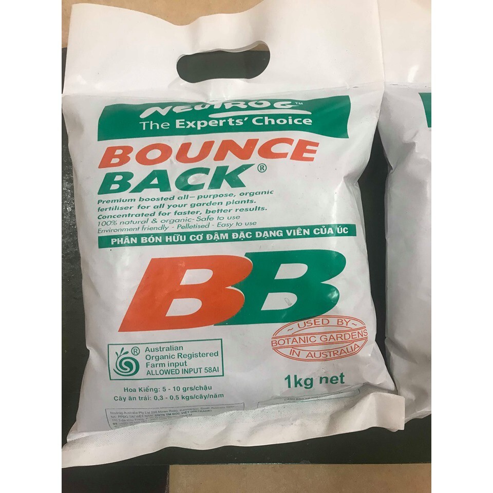 1KG Phân Bón Hữu Cơ Đạm Cá Úc BOUNCEBACK