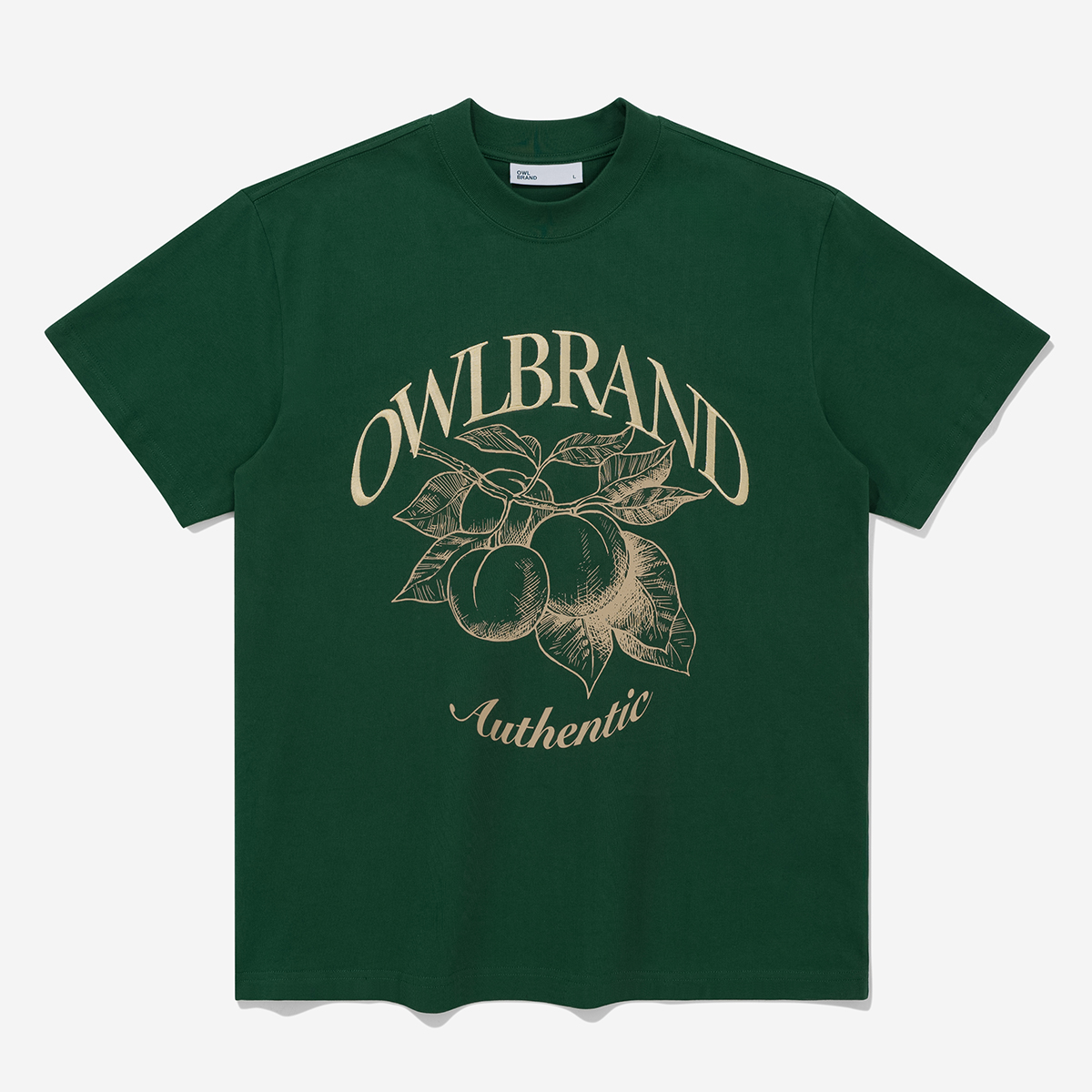 Áo thun Owlbrand Fruit/Xanh lá