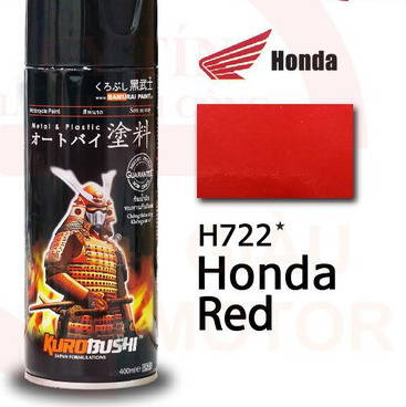 SƠN SAMURAI KUROBUSHI MÀU ĐỎ HONDA (H722*)