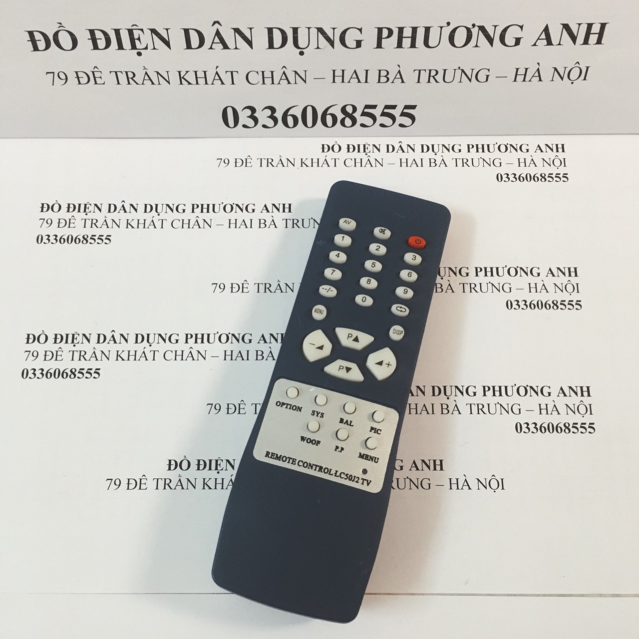 Freeship điều khiển SANYO đời cũ