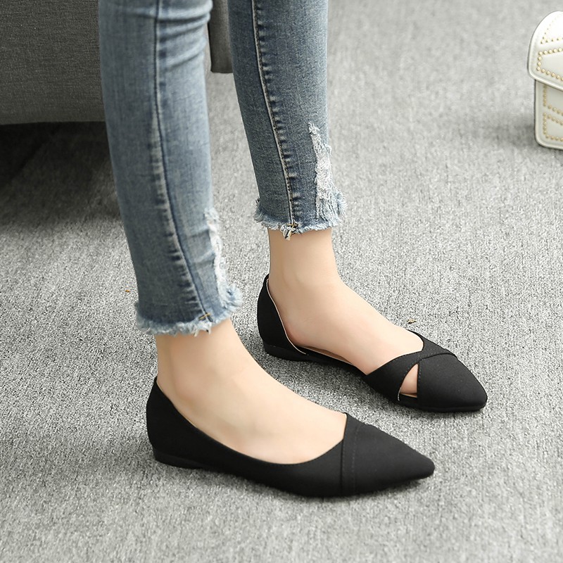 Giày bệt nữ khoét eo MÃ B7