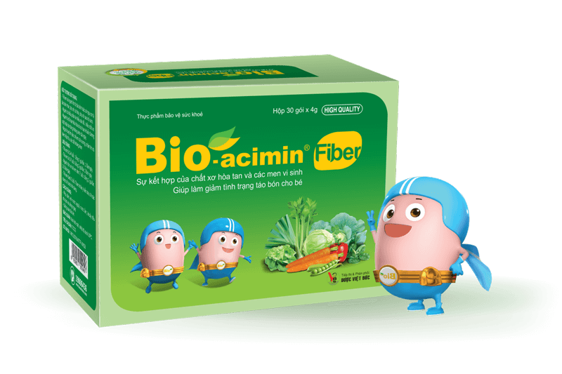 Bio-acimin Fiber Đặc chế dành riêng cho trẻ táo bón