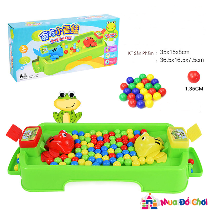 Bộ đồ chơi ếch con ăn hạt đậu dành cho các bé