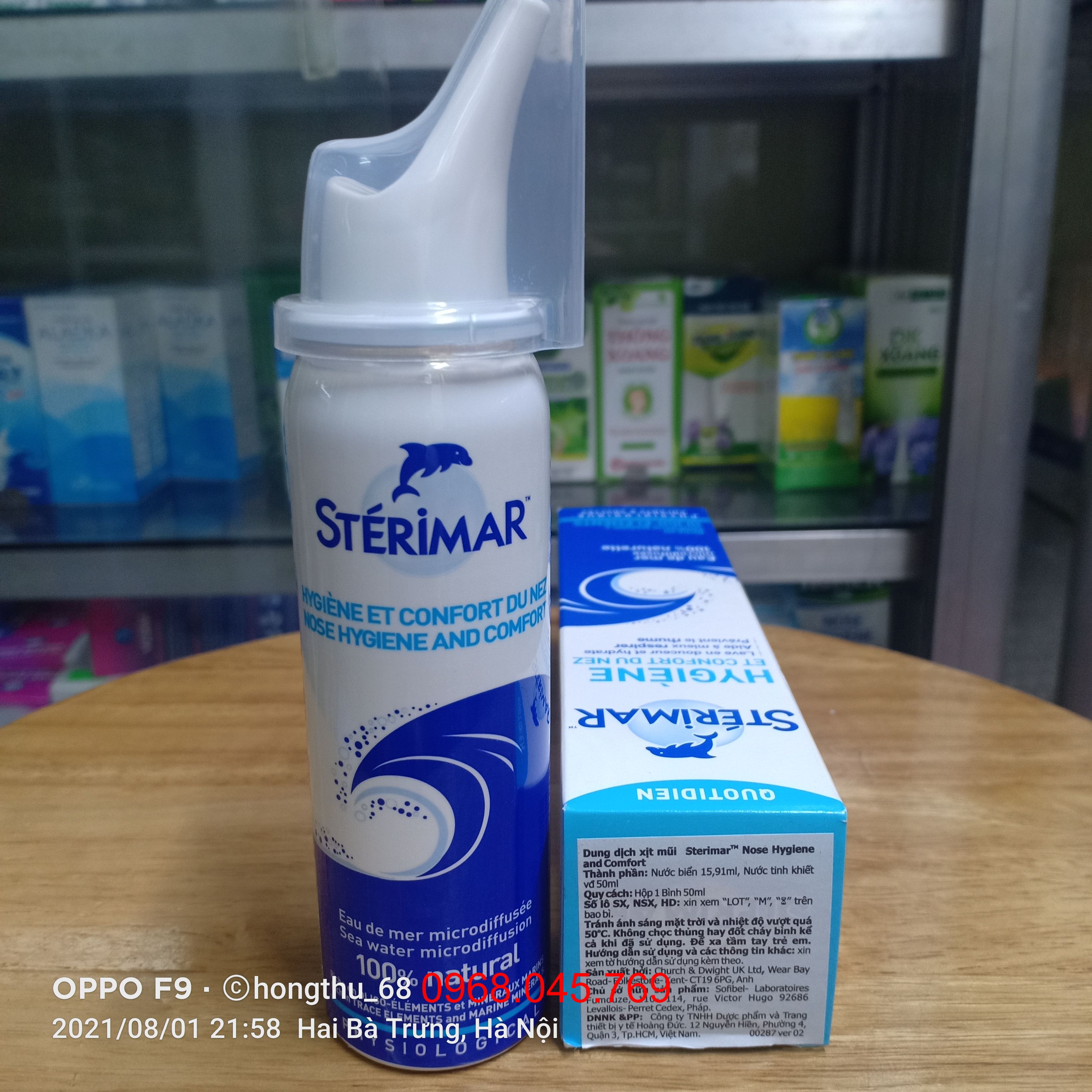 Sterimar xịt muối biển Pháp cho người lớn - Lọ 50ml
