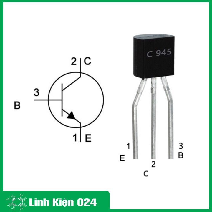Bộ 10 Transistor C945 50V 150mA TO-92 NPN
