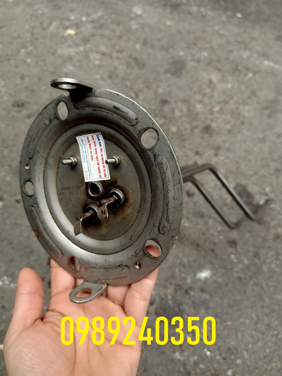 Sợi đốt bình nóng lạnh ARISTON bình ngang