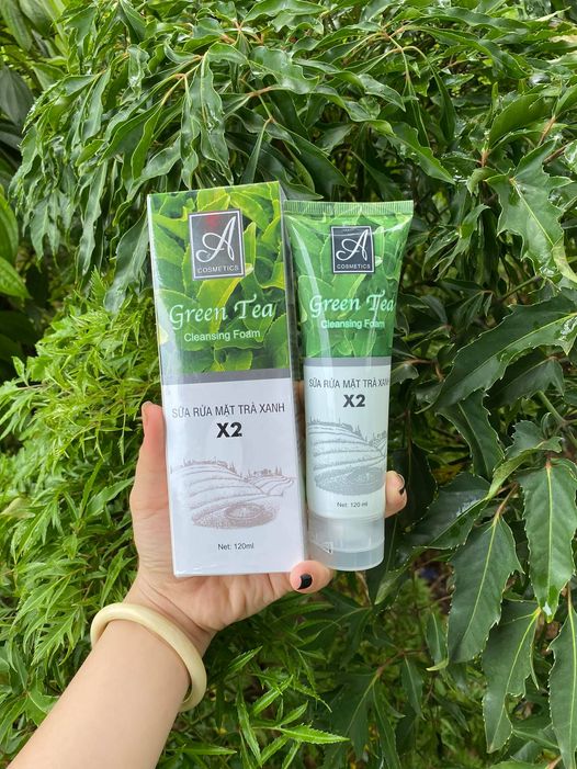 SỮA RỬA MẶT TRÀ XANH X2 A COSMETICS
