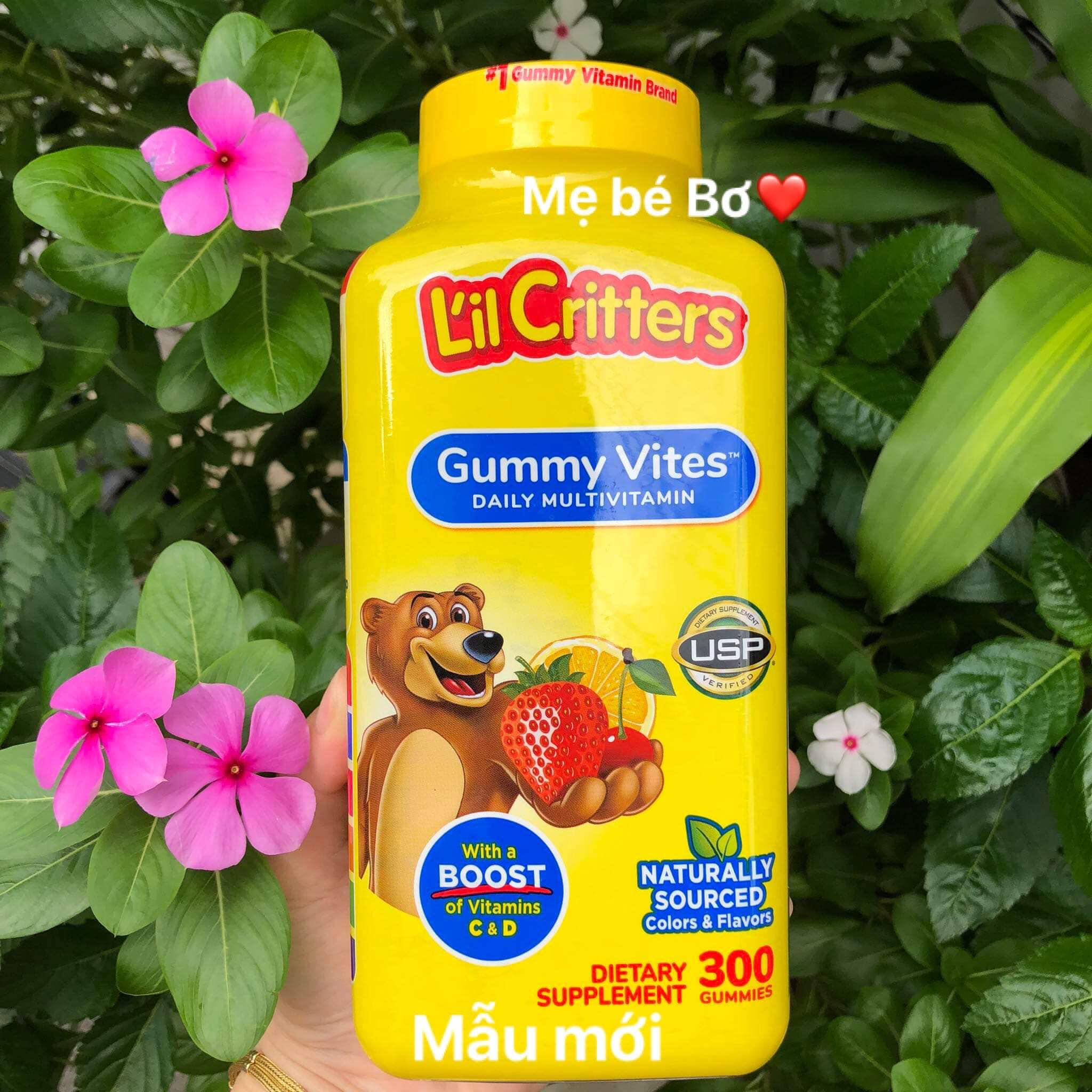 Kẹo dẻo Gummy Vitas Mỹ hộp lớn 300v