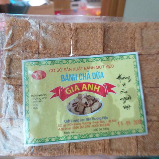 Bánh chả dừa giòn ngon 1 gói