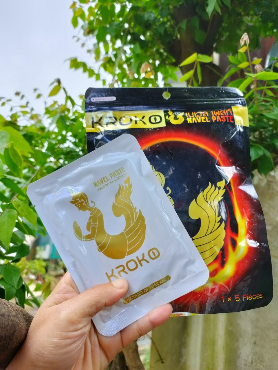 [SIÊU RẺ] Miếng dán tan mỡ Kroko thái lan
