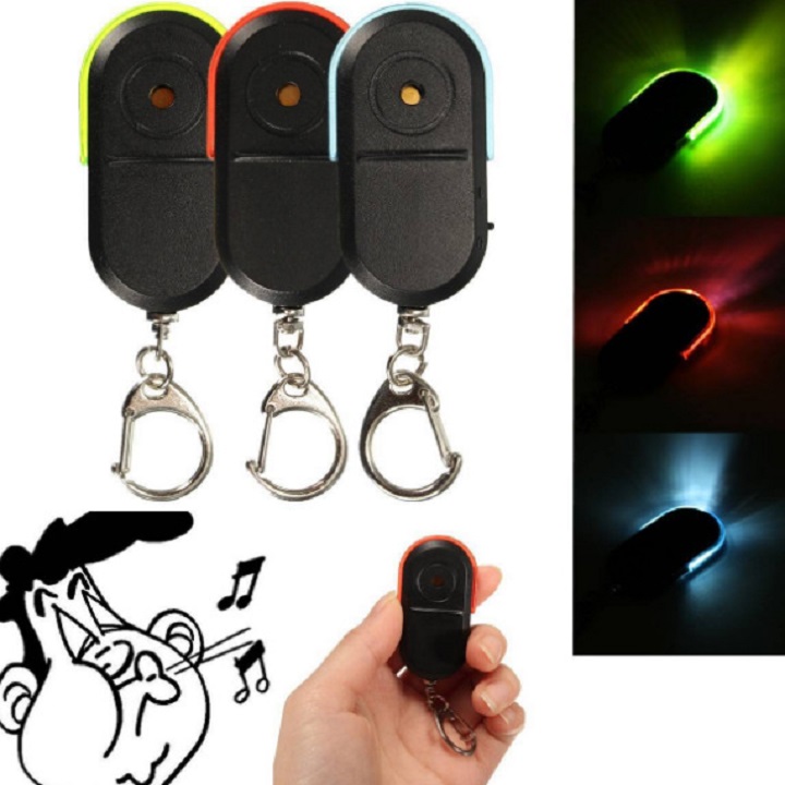 [1 piece. 384][have included battery AG3] keychain whistle sound loud, to find things fast only by a loud whistle, selected in the classification.