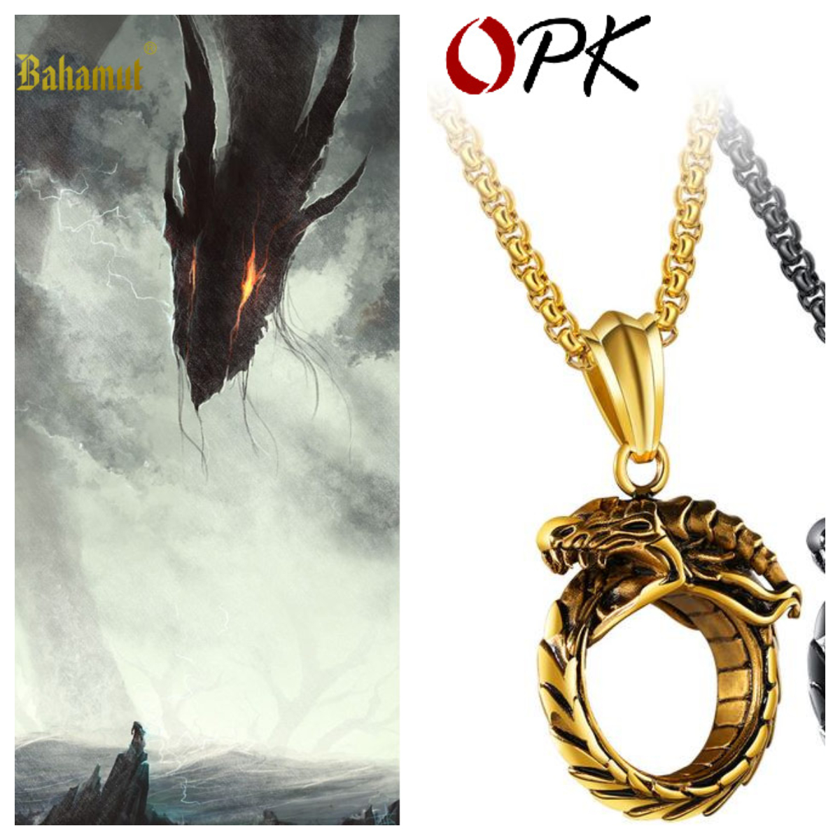 [HCM]Dây Chuyền Nam Thần Rắn Cá Tính Thời Trang Cao Cấp DCRAN2DAU01