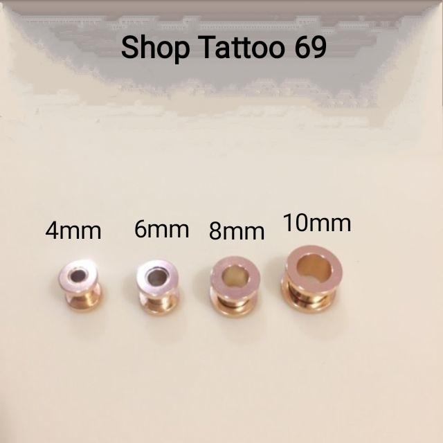 Bộ 4 khuyên nong tai màu vàng