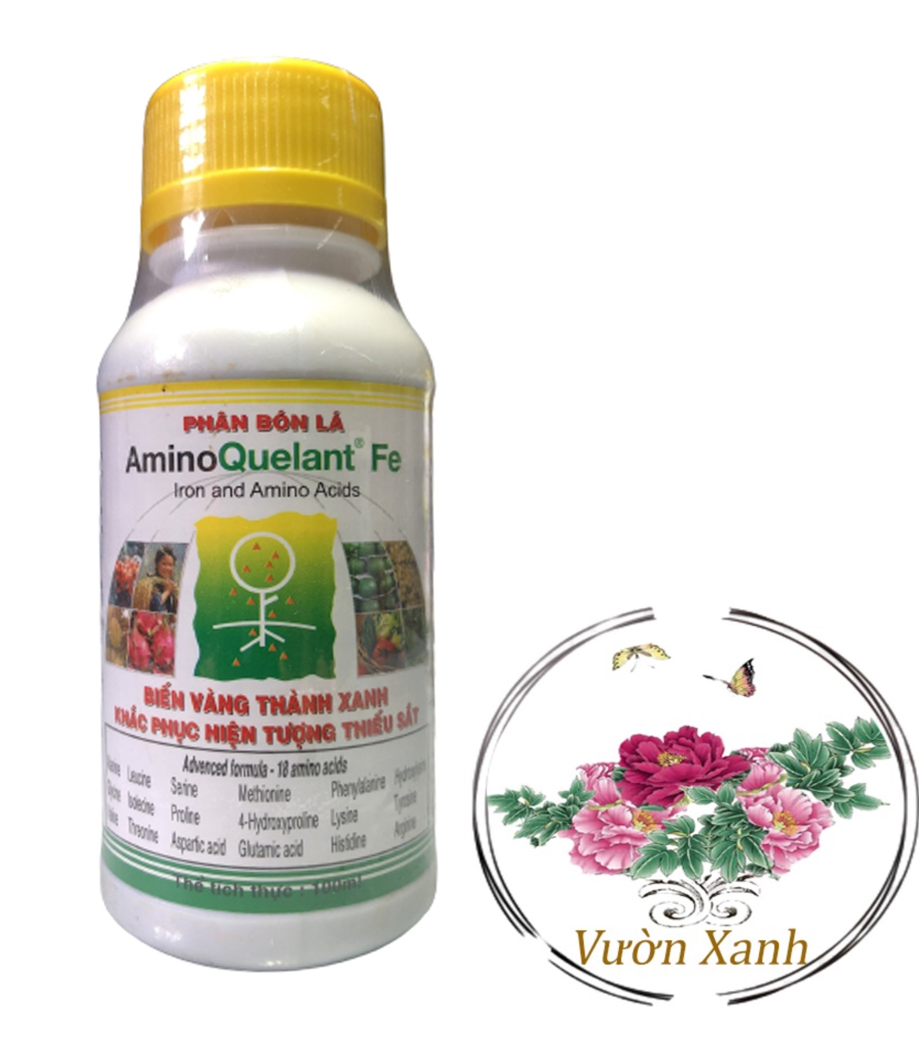 Phân Bón Lá Amino Quelant Fe - #065A# 100ml