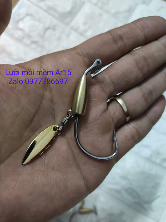 lưỡi móc mồi mềm Ar15 làm thủ công
