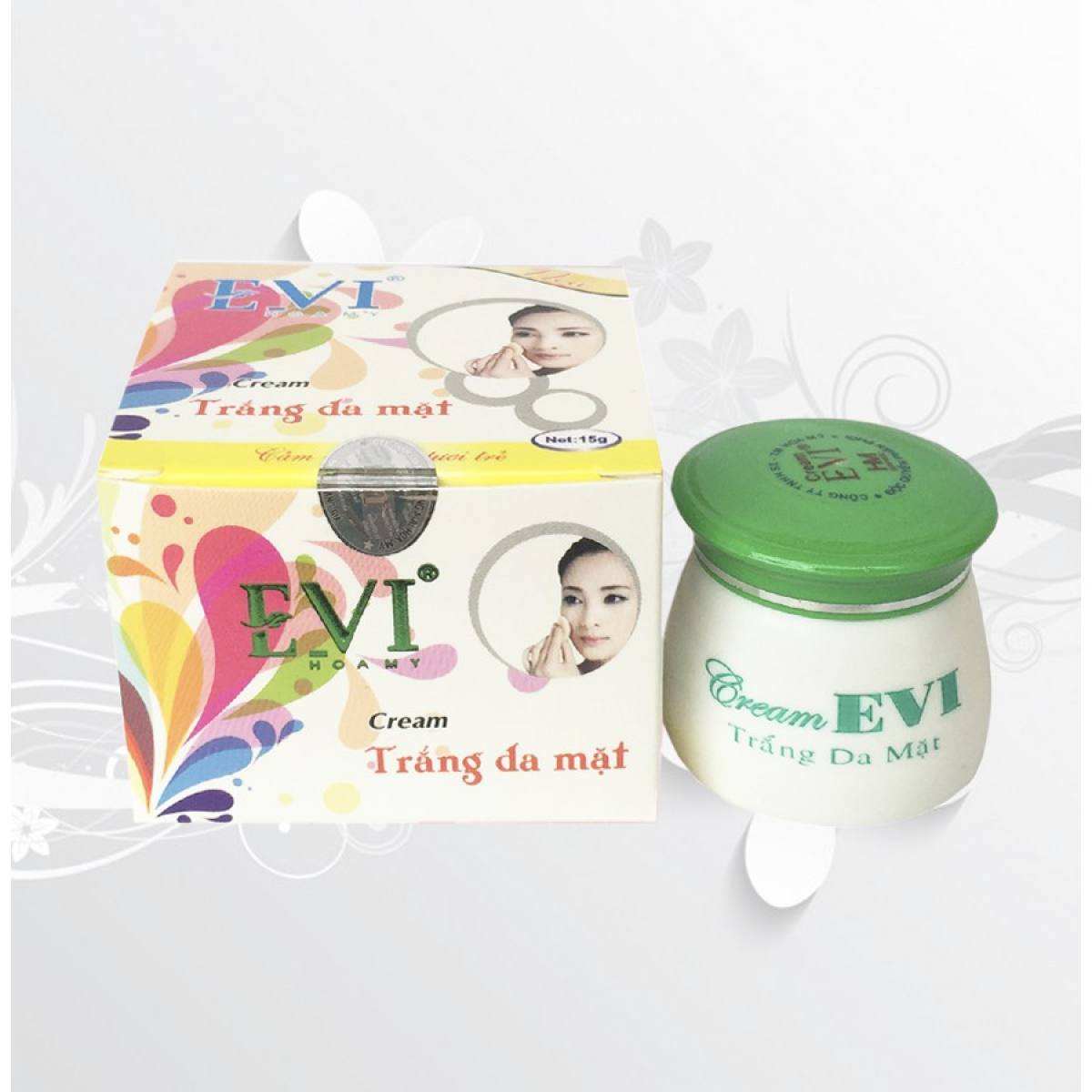 Kem evi trắng da mặt 15g