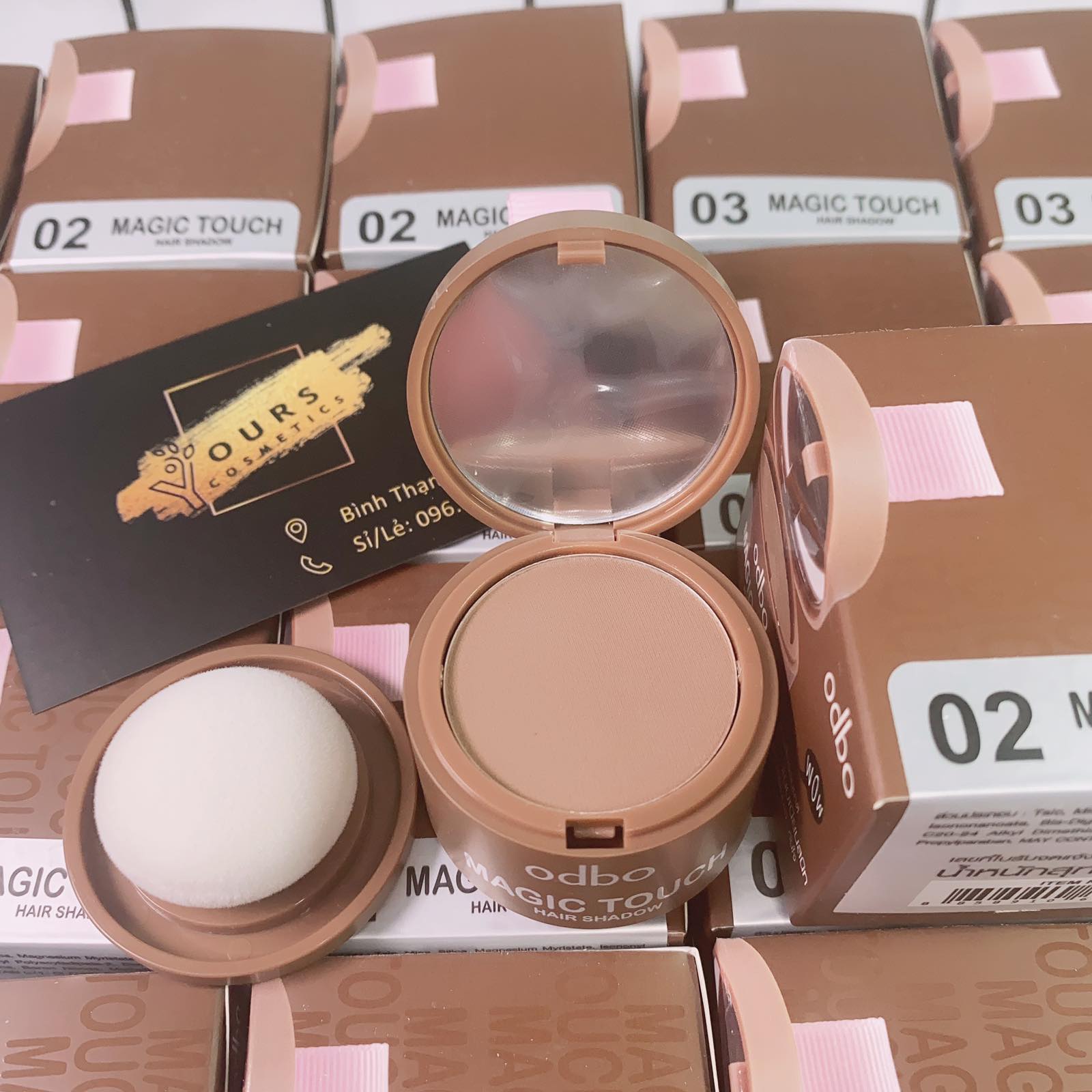 [Hàng Cận Date - Date T01/2026] Che Khuyết Điểm Tóc Thưa Hói Odbo Magic Touch