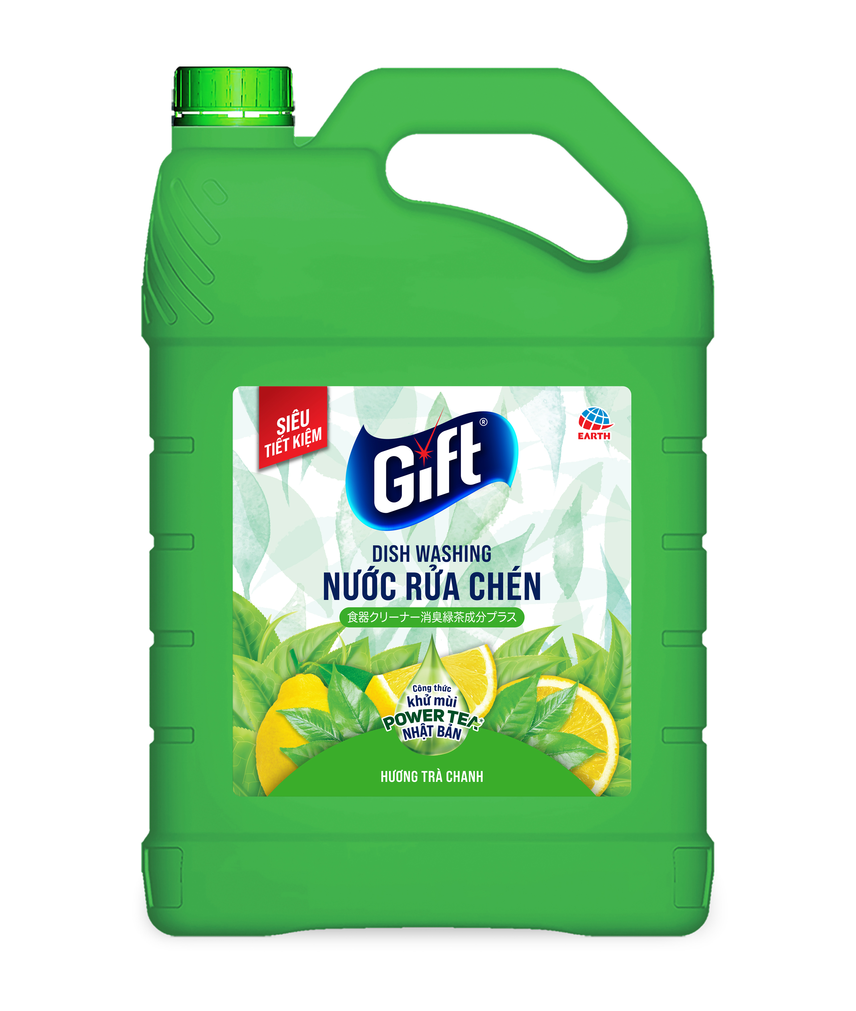 Nước rửa chén Gift Hương Trà Chanh