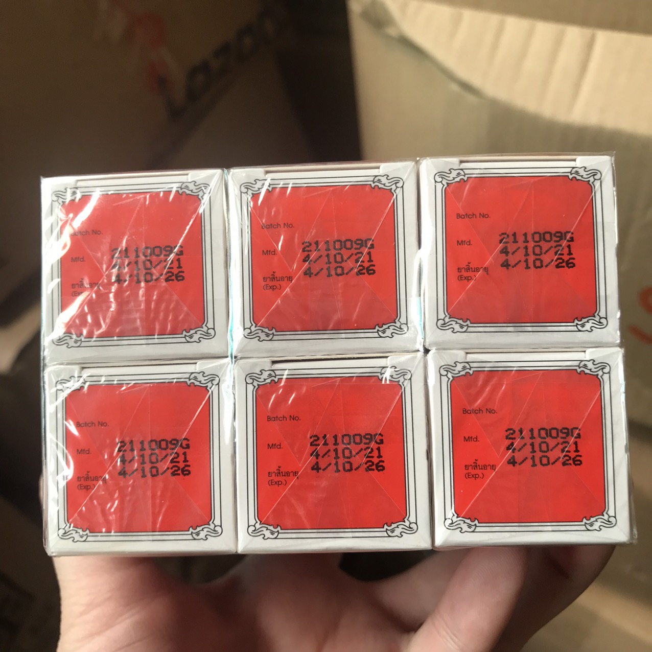 Dầu ông già Siang Pure đỏ 25cc