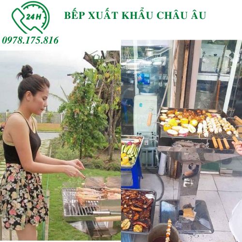 Bếp nướng than hoa CK282