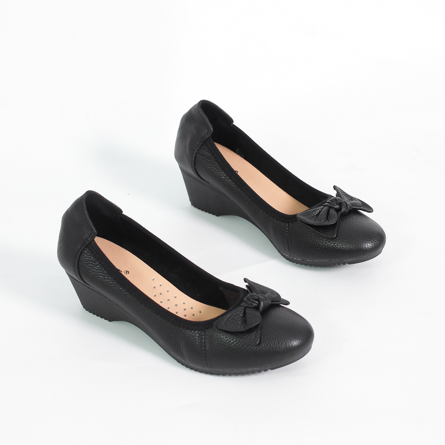 Giày Búp Bê Đế Xuồng 3cm Da Thật Êm Chân Pixie X461