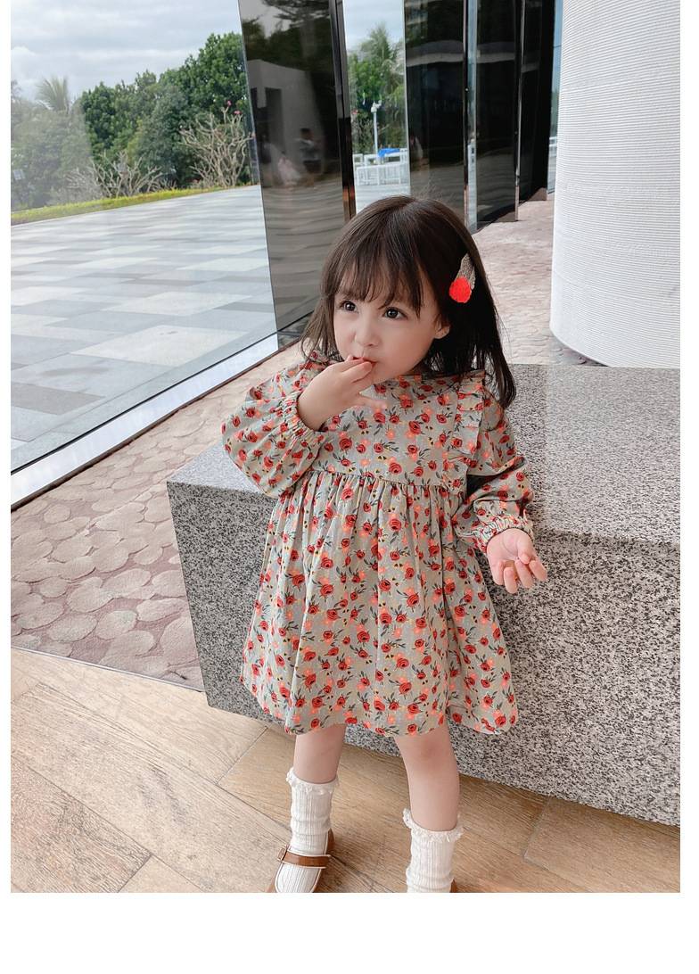 Váy cho bé gái thu đông dễ thương