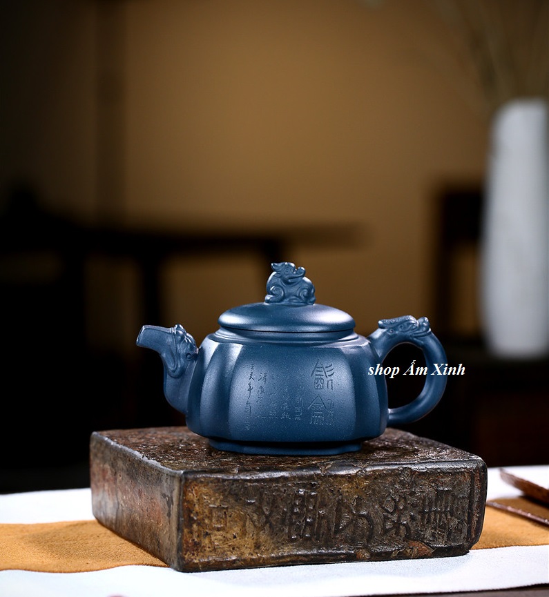 Ấm Tử Sa Nghi Hưng Bát Phương 260 ml