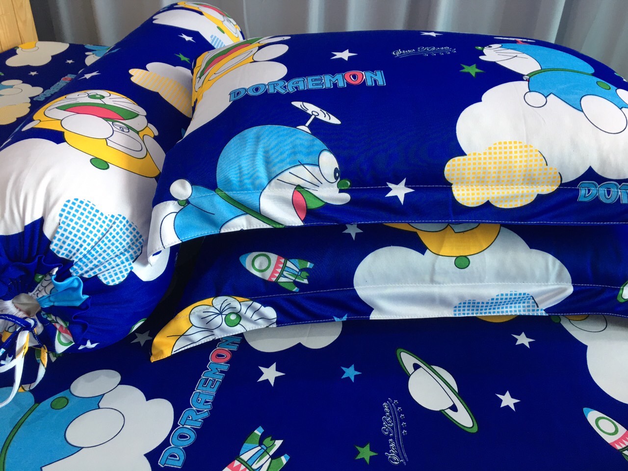 drap thun hàn mát lạnh- drap giường-grap cao cấp