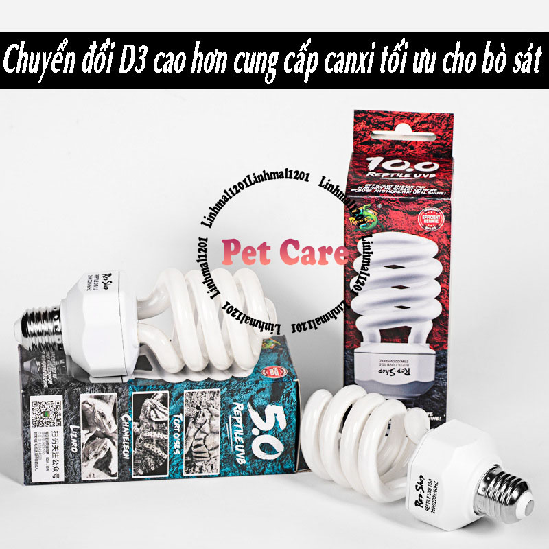 Đèn UVB cho bò sát