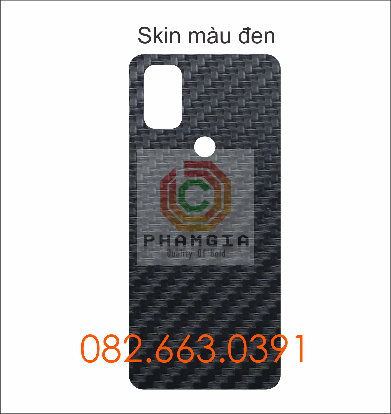 Miếng dán mặt lưng skin carbon Oneplus N10