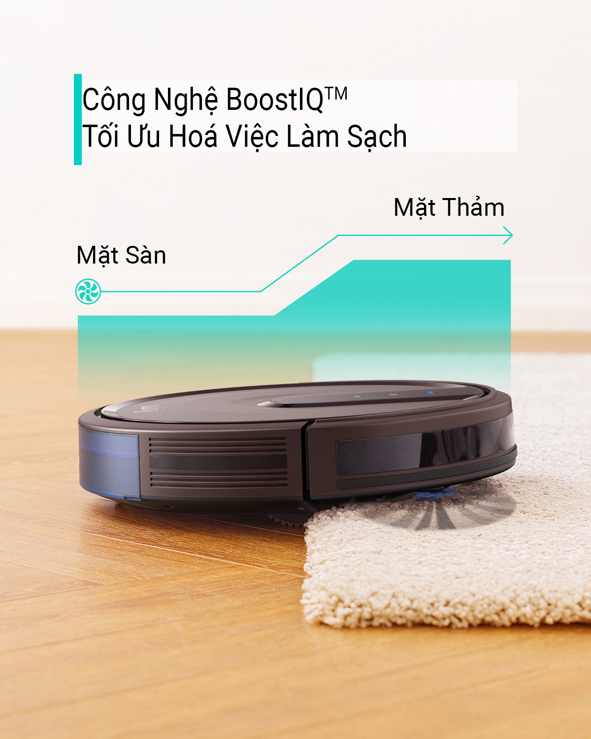 [Trả góp 0%]Máy Hút Bụi Eufy RoboVac 15T (by Anker) - T2115
